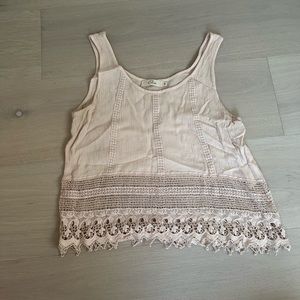 Cute boho lose tank top